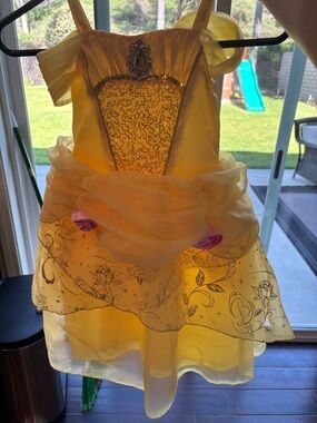 Belle Princess Ball Gown Kids Costume
